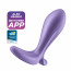 Анальная смарт-пробка с вибрацией Satisfyer Intensity Plug Purple - [Фото 1]
