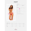 Кружевные стринги Obsessive Lacelove thong XL/2XL Red, низкая посадка - [Фото 5]