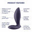 Анальная смарт-пробка с вибрацией Satisfyer Power Plug, очень мощная - [Фото 6]