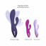 Вибратор-кролик Love To Love FUNKY BUNNY - MIDNIGHT INDIGO - [Фото 4]