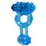 Эрекционное виброкольцо Alive Double Ding Ring Blue - [Фото 1]