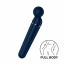 Вибромассажер Satisfyer Planet Wand-er Blue/Rosegold - [Фото 1]