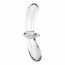 Стеклянный дилдо Satisfyer Double Crystal (Transparent) - [Фото 4]