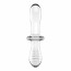 Стеклянный дилдо Satisfyer Double Crystal (Transparent) - [Фото 2]