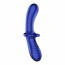 Стеклянный дилдо Satisfyer Double Crystal (light blue) - [Фото 4]