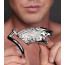 Клетка для члена Master Series Tiger King Cock Cage With Lock - [Фото 6]