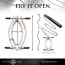 Зажим для половых губ с поводком Master Series Pussy Tugger Adjustable Vagina Clamp with Chain - [Фото 5]