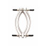 Зажим для половых губ с поводком Master Series Pussy Tugger Adjustable Vagina Clamp with Chain - [Фото 2]