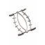 Зажим для половых губ Master Series Spread'Em Poker Vagina Clamp with Adjustable Pressure Screws - [Фото 5]