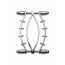 Зажим для половых губ Master Series Spread'Em Poker Vagina Clamp with Adjustable Pressure Screws - [Фото 2]