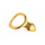 Эрекционное кольцо Master Series Cobra King Golden Cock Ring - [Фото 3]