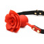 Кляп Master Series Blossom Silicone Rose Gag - Red - [Фото 2]
