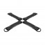 Крестовина Bedroom Fantasies Hogtie 4 - Way Restraint Cross - Black - [Фото 2]