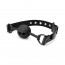 Кляп Bedroom Fantasies Ball Gag Breathable Silicone - Black - [Фото 1]
