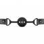 Кляп Bedroom Fantasies Ball Gag Breathable Silicone - Black - [Фото 3]