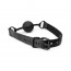 Кляп Bedroom Fantasies Ball Gag Breathable Silicone - Black - [Фото 2]