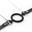 Зажимы для сосков с кляпом Bedroom Fantasies Nipple Clamps & Silicone Gag Ring - [Фото 4]
