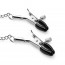 Зажимы для сосков с кляпом Bedroom Fantasies Nipple Clamps & Silicone Gag Ring - [Фото 5]