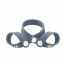 Эрекционное кольцо Boners 8-Style Ball Splitter - [Фото 1]
