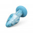Стеклянная анальная пробка Gildo - Ocean Curl Glass Butt plug - [Фото 3]
