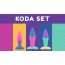 Набор анальных пробок PMV20 Koda - Butt Plug Set - [Фото 6]