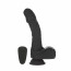 Фаллоимитатор Naked Addiction – 8.6” Silicone Rotating & Thrusting Vibrating Dildo with Remote Black - [Фото 1]