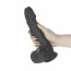 Фаллоимитатор Naked Addiction – 8.6” Silicone Rotating & Thrusting Vibrating Dildo with Remote Black - [Фото 4]