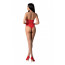 Бодистокинг Passion BS094 red - [Фото 2]