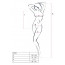 Бодистокинг Passion BS094 white - [Фото 5]