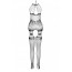 Бодистокинг Passion BS095 white - [Фото 4]