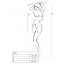Бодистокинг Passion BS096 white - [Фото 5]