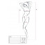 Бодистокинг Passion BS101 white - [Фото 5]