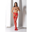 Эротические колготки-бодистокинг Passion S027 red - [Фото 6]