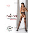 Эротические колготки-бодистокинг Passion S030 red - [Фото 4]