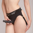 Насадка для страпона Strap-On-Me Dildo Plug Beads Black L - [Фото 5]
