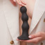 Насадка для страпона Strap-On-Me Dildo Plug Balls Black S - [Фото 6]