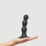 Насадка для страпона Strap-On-Me Dildo Plug Balls Black M - [Фото 2]