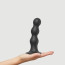 Насадка для страпона Strap-On-Me Dildo Plug Balls Black L - [Фото 2]