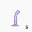 Насадка для страпона Strap-On-Me Dildo Plug P&G Lilas Metallic S - [Фото 1]