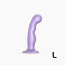 Насадка для страпона Strap-On-Me Dildo Plug P&G Lilas Metallic L - [Фото 1]