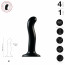 Насадка для страпона Strap-On-Me P&G-Spot Dildo, силикон, размер M - [Фото 3]