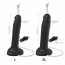 Кончающий фаллоимитатор Strap-On-Me SQUIRTING CUM DILDO REALISTIC Black XL - [Фото 3]