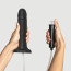 Кончающий фаллоимитатор Strap-On-Me SQUIRTING CUM DILDO REALISTIC Black XL - [Фото 1]