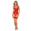 Корсет Obsessive Ingridia corset & thong XL/2XL - [Фото 6]
