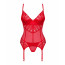 Корсет Obsessive Ingridia corset & thong XL/2XL - [Фото 3]