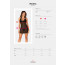 Пеньюар Obsessive Medilla chemise & thong M/L - [Фото 5]