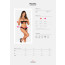 Комплект Obsessive Roxelia 2-pcs crotchless set M/L - [Фото 5]