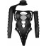 Боди Leg Avenue Seamless thong back bodysuit Black One Size - [Фото 3]