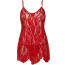 Пеньюар Leg Avenue Rose Lace Flair Chemise Red One Size - [Фото 3]