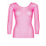 Топ Leg Avenue Long Sleeves T-Shirts Neon Pink One Size - [Фото 3]